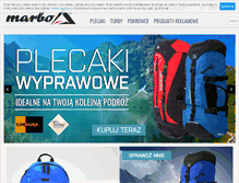 Tablet Screenshot of marbo.pl