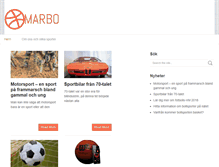 Tablet Screenshot of marbo.se